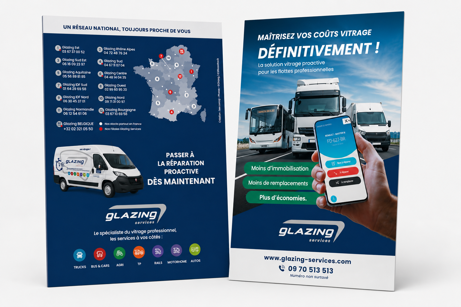 LOTS DE 50 FLYERS A5 VISITES PRÉVENTIVES