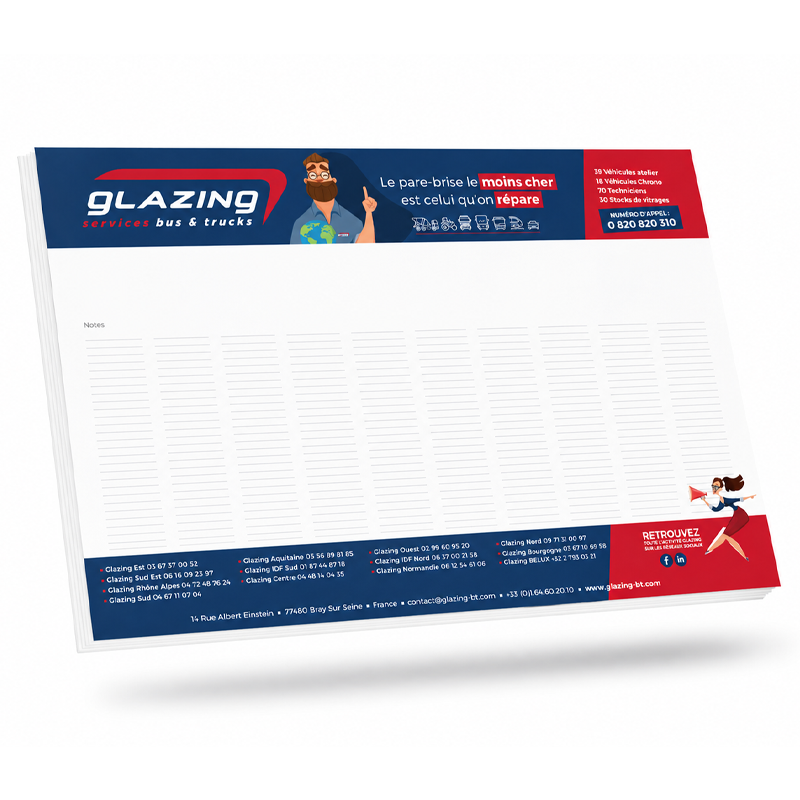SOUS MAINS GRAND FORMAT 48X34